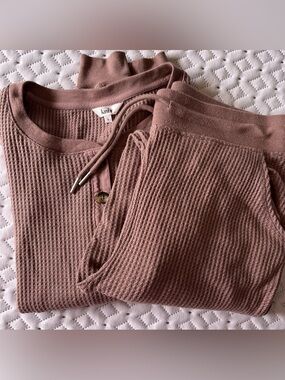 Knix Waffle Loungewear set - Medium
